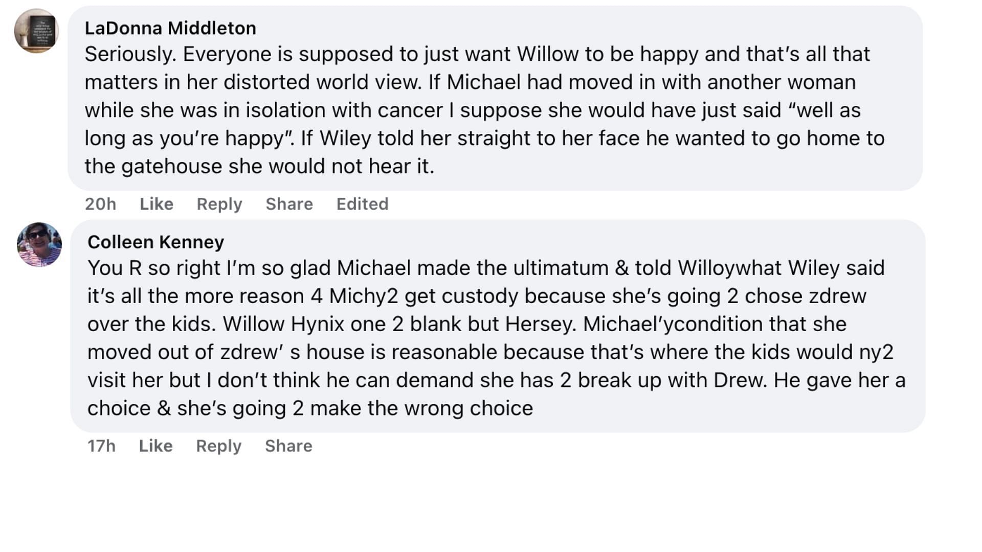 Screenshot from a Facebook post (Image via Facebook/@General Hospital Fans - Official)